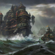 Illustration for article titled A Fleet Of Castles At Sea